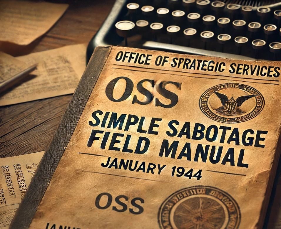 Simple Sabotage Field Manual