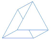Triangular prism with two triangular bases and three rectangular sides